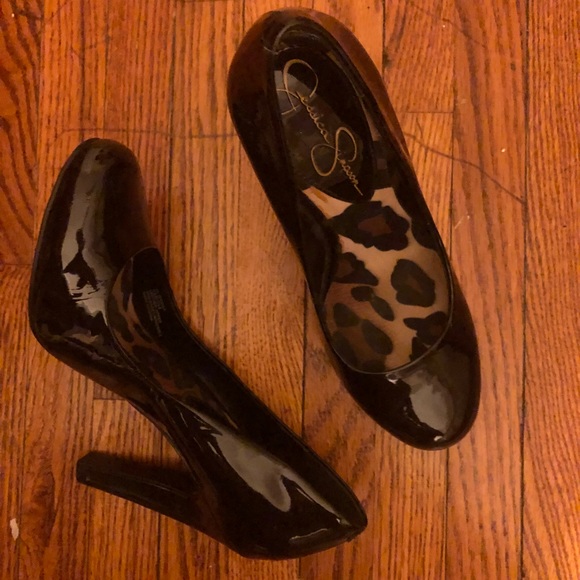 Jessica Simpson Shoes - Black Patent Leather Pumps